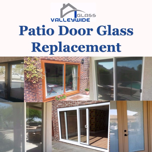 Sliding Patio Door Glass Replacement, Dual Pane Sliding Glass Patio Door