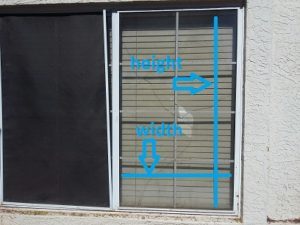 measuring a window for repair in Phoenix AZ