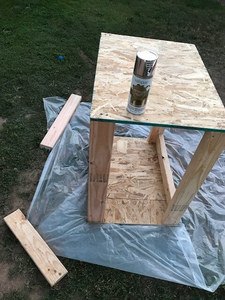 dog house frame from wood