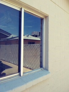 dual pane residential window replaced, after picture