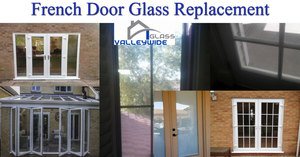 french and swing door glass replaced by Valleywide Glass Phx