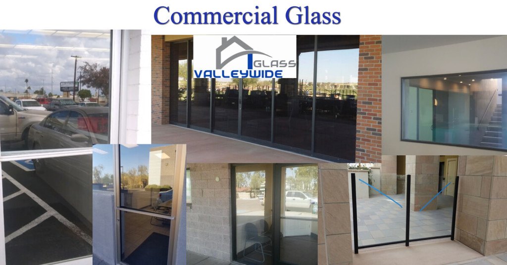 Commercial Glass after pictures from Valleywide Glass LLC Glazing Contractor