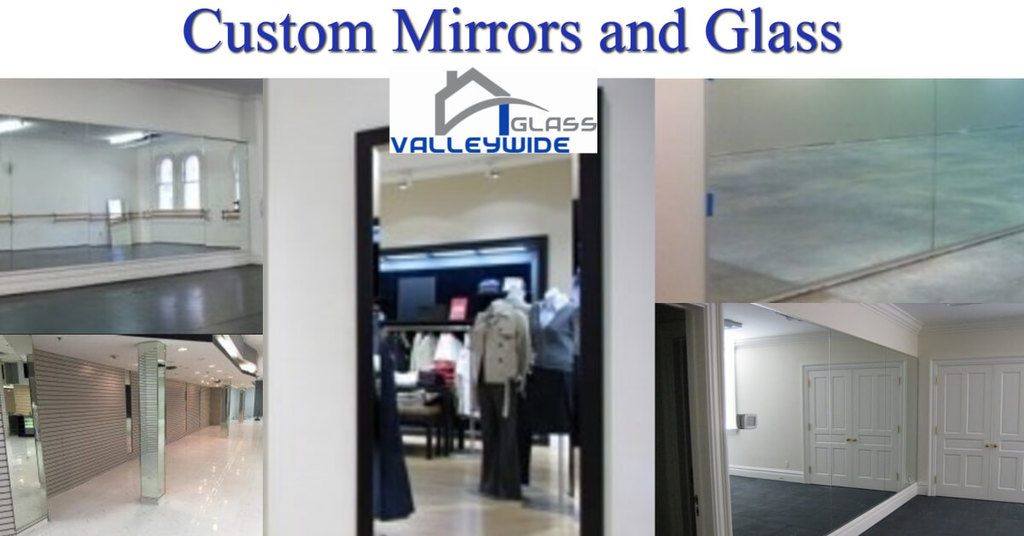 Custom Mirror Installations from local Phoenix jobs done by Valleywide Glass