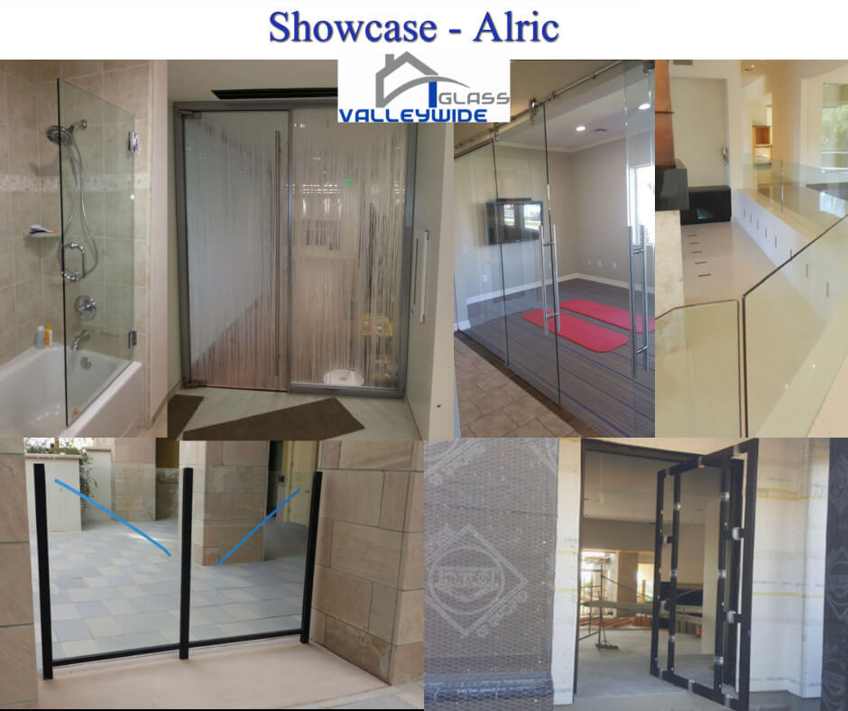 showcase of alric glass projects for valleywide glass