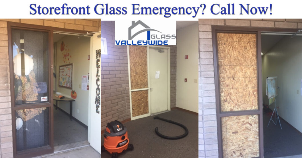 Storefront Door Replacement and Repair Valleywide Glass