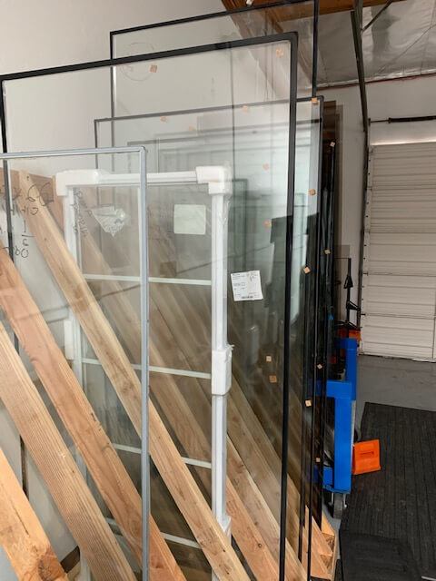 tempered door glass for swing and slider doors