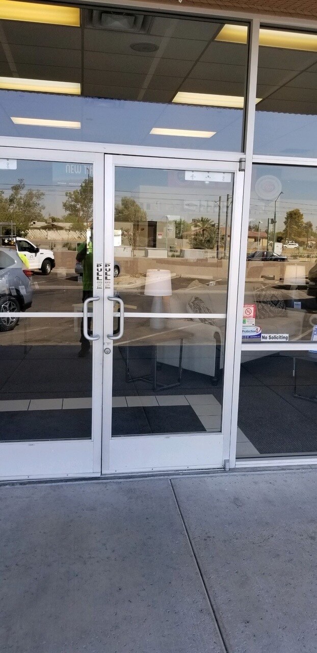 Storefront Door Glass Repair in Phoenix - Valleywide Glass