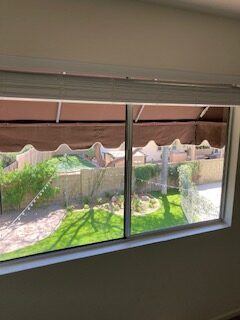 single pane window glass replacement after pic
