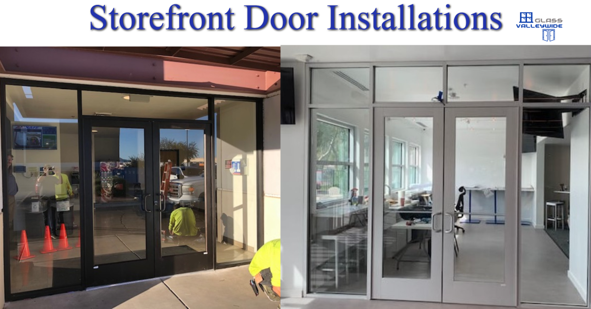 New Storefront Door and Replacement in Phoenix