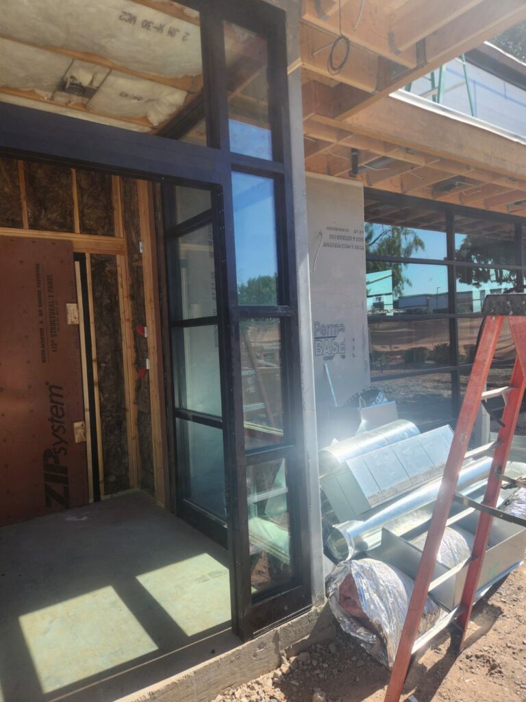 commercial glazing job in Phoenix AZ Valleywide Glass