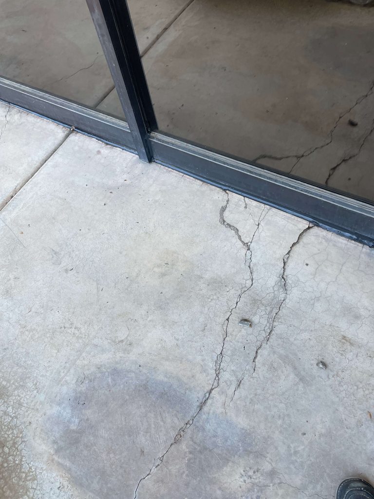 replaced storefront section glass and aluminum in phx